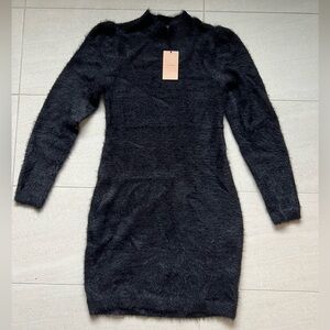 Halogen Mock Neck Sweater Dress